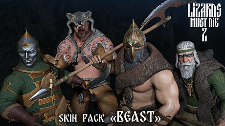 Lizards Must Die 2 - Skin Pack "Beast" DLC
