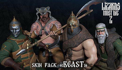 Lizards Must Die 2 - Skin Pack "Beast"