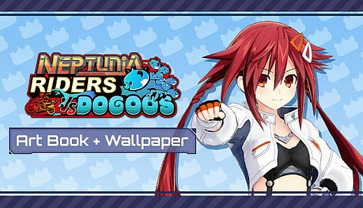 Neptunia Riders VS Dogoos Digital Art Book + Wallpaper