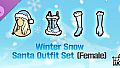 Freestyle2 - Winter Snow Santa Outfit Set (F)