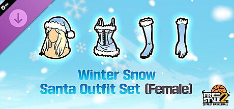Freestyle2 - Winter Snow Santa Outfit Set (F) DLC