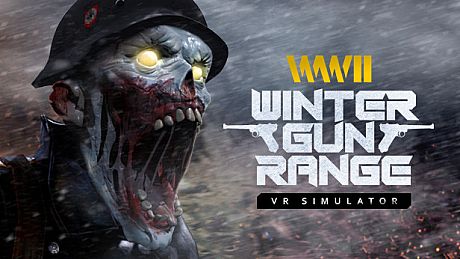 World War 2 Winter Gun Range VR Simulator Game