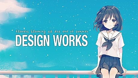 Flowers Blooming at the End of Summer Design Works DLC