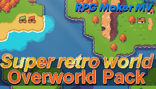 RPG Maker MV - Super Retro World - Overworld Pack