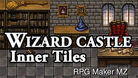 RPG Maker MZ - Wizard Castle Inner Tiles DLC