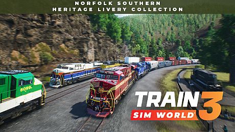 Train Sim World 3: Norfolk Southern Heritage Livery Collection Add-On DLC