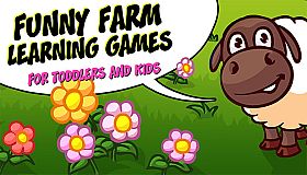 Funny Farm Learning Games for Toddlers and Kids