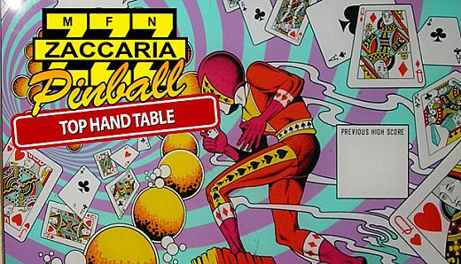 Zaccaria Pinball - Top Hand Table