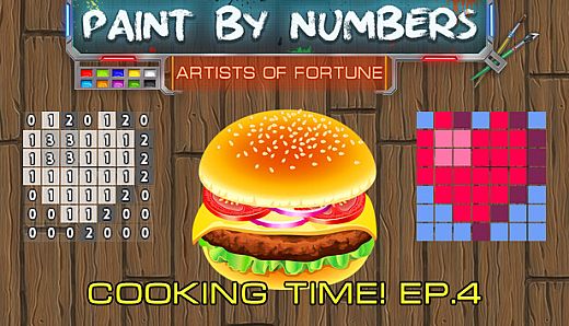 Paint By Numbers - Cooking Time! Ep. 4
