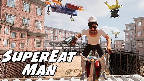 SuperEat Man Game