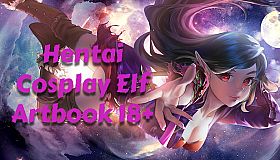 Hentai Cosplay Elf - Artbook 18+