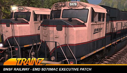 Trainz 2019 DLC: BNSF Railway EMD SD70MAC Executive Patch