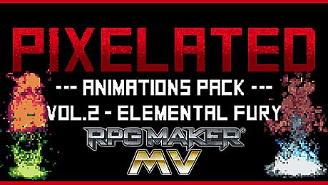 RPG Maker MV - Pixelated Animations Pack Vol.2 DLC
