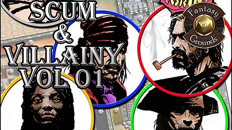 Fantasy Grounds - Scum & Villainy Vol 1 (Token Pack) DLC