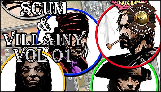 Fantasy Grounds - Scum & Villainy Vol 1 (Token Pack)