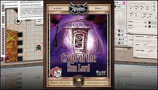 Fantasy Grounds - 5E: The Crypt of the Sun Lord