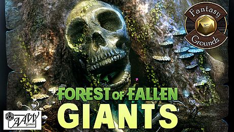 Fantasy Grounds - Black Scrolls Forest of Fallen Giants (Map Tile Pack) DLC