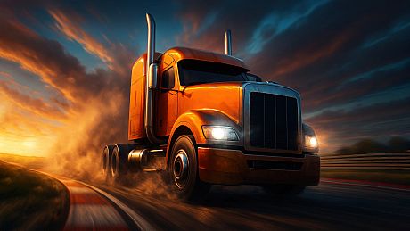Maxi Trucks Racing Game