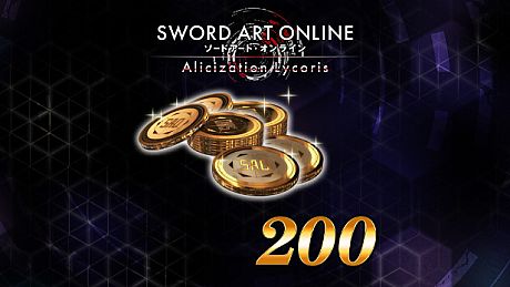 SWORD ART ONLINE Alicization Lycoris 200 SAO Coins DLC