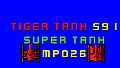Tiger Tank 59 Ⅰ Super Tank MP026