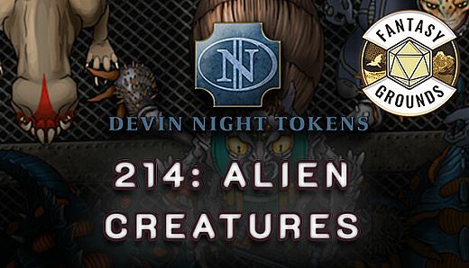 Fantasy Grounds - Devin Night Pack 214: Alien Creatures
