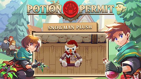 Snowman Plush Toy DLC