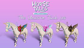 Unicorn Tack Set - Horse Tales: Emerald Valley Ranch