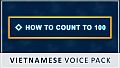 How to Count to 100 - Vietnamese Voice Pack