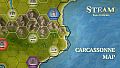Steam: Rails to Riches - Carcassonne Map