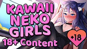 Kawaii Neko Girls - 18+ Adult Only Content
