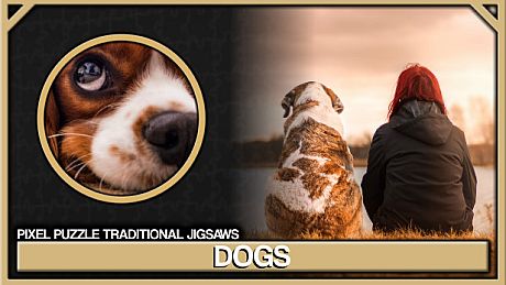 Pixel Puzzles Traditional Jigsaws Pack: Dogs DLC