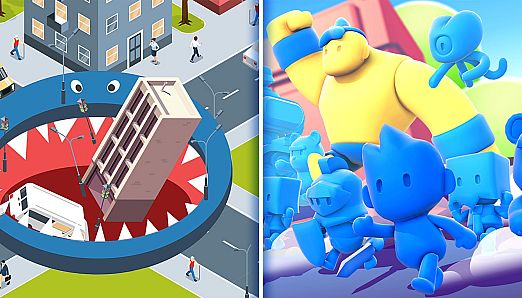 Hole io & Mob Control