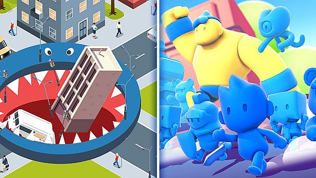 Hole io & Mob Control