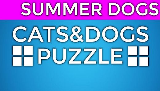 PUZZLE: CATS & DOGS - Puzzle Pack: Summer Dogs