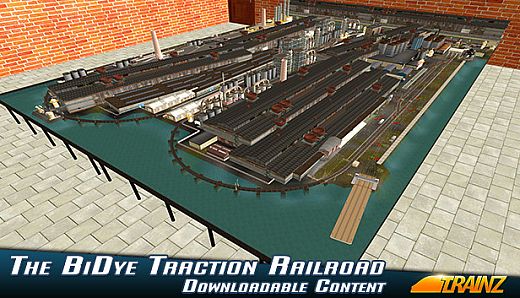 Trainz 2019 DLC: The BiDye Traction Railroad Route