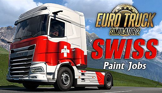 Euro Truck Simulator 2 - Swiss Paint Jobs Pack
