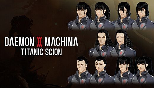 Daemon X Machina: Titanic Scion - Hairstyle Set 6