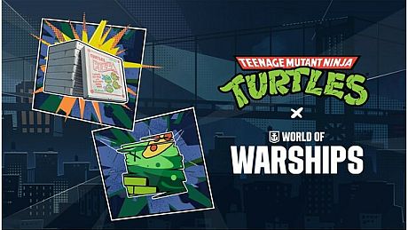 World of Warships x Wojownicze Żółwie Ninja — Pakiet Cowabunga DLC