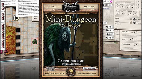 Fantasy Grounds - Mini-Dungeon #008: Carrionholme (PFRPG) DLC