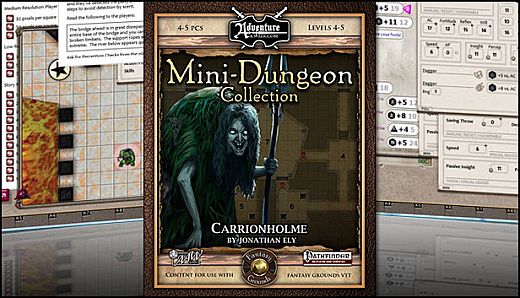 Fantasy Grounds - Mini-Dungeon #008: Carrionholme (PFRPG)
