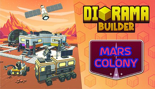 Diorama Builder - Mars Colony