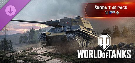 World of Tanks — Škoda T 40 Pack (VI Czech Medium Tank) DLC