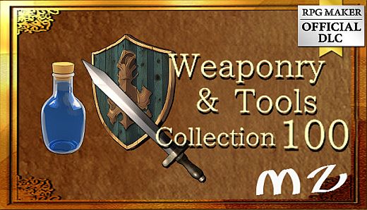 RPG Maker MZ - Weaponry and Tools Collection 100