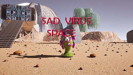 Sad Virus Space Game