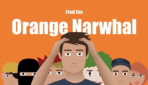Find the Orange Narwhal