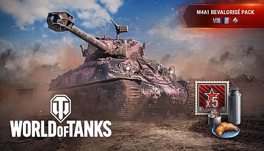 World of Tanks — M4A1 Revalorisé Pack (VIII French Medium Tank)