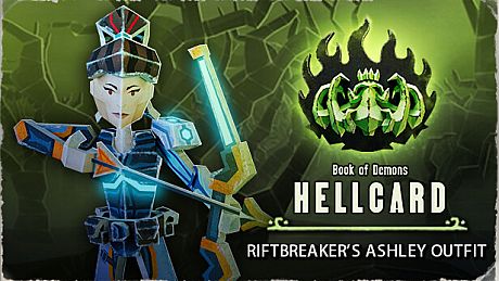 HELLCARD - Riftbreaker's Ashley Outfit DLC