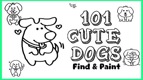 101 Cute Dogs: Find & Paint - Artbook DLC