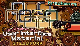 RPG Maker MZ - Krachware User Interface Material Steampunk