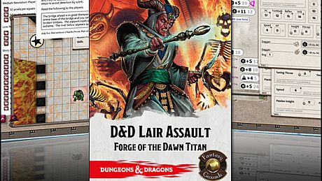 Fantasy Grounds - D&D Lair Assault: Forge of the Dawn Titan DLC